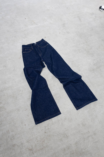 Le Jeans Rosa - Le wide leg brut