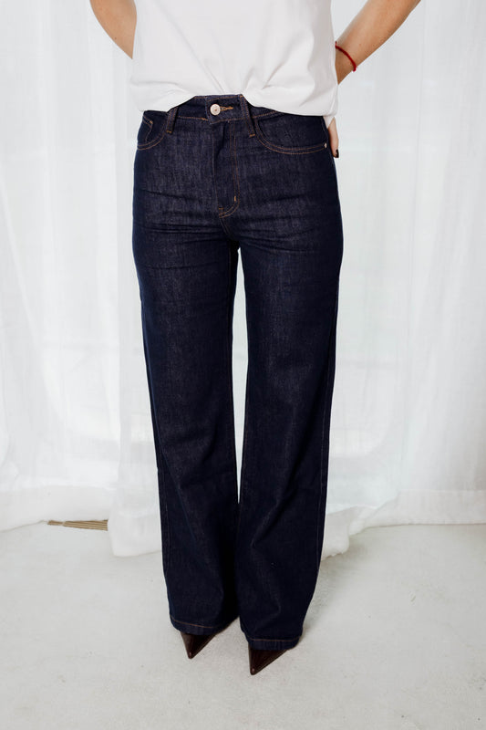 Le Jeans Rosa - Le wide leg brut
