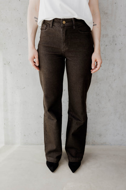 LOU — LE JEANS MARRON